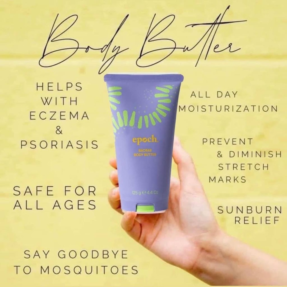 3 PACK Epoch® Baobab Body Butter
